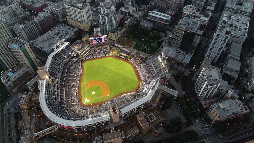 MLB Playoffs Host Stadium