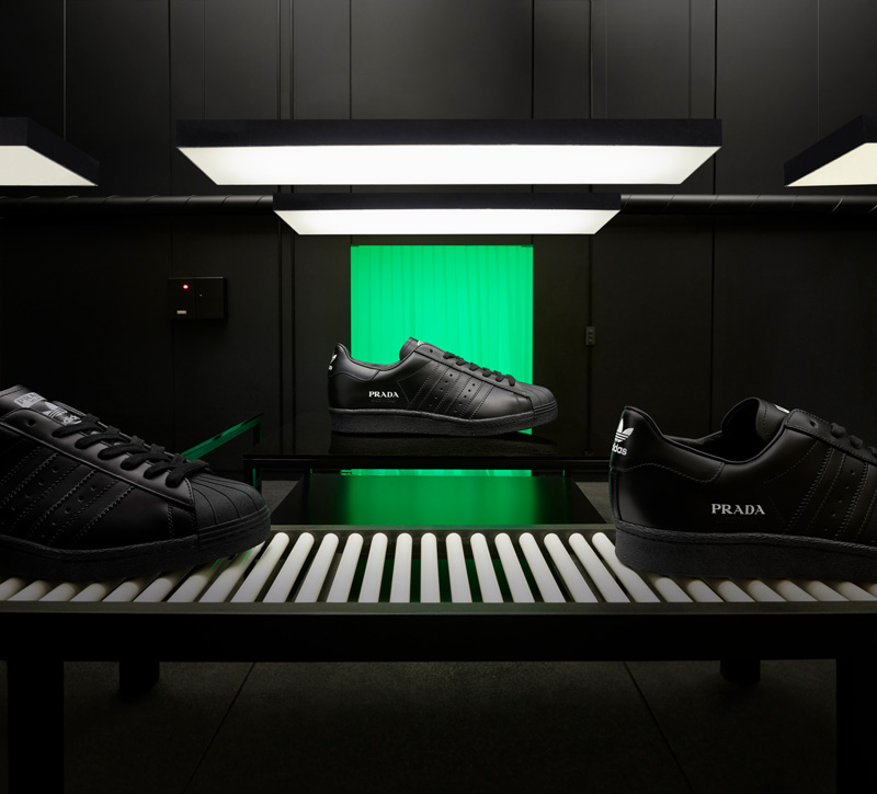 Prada x Adidas Superstar 'Black'